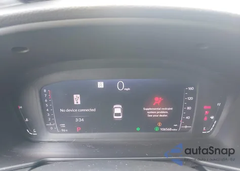 2024 Honda Accord Lx из США, поврежденный, VIN 1HGCY1F24RA020166